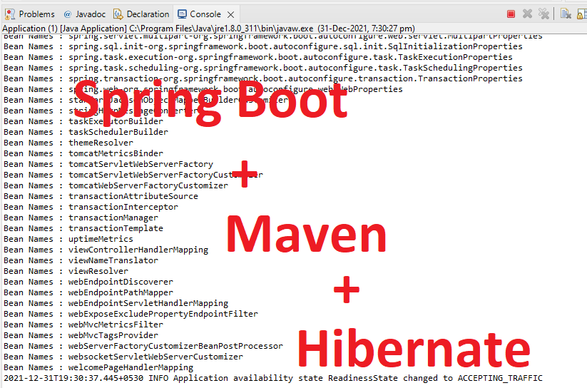 Basic Spring Boot CRUD Operations Maven H2 Hibernate With An Example Step By Step Guide 